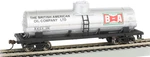 Bachmann 17812 Ho Scale Single Dome Tank Car British American Oil Baox 358. Fixed Price $34.99.