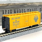 Atlas Scale 3310 Delaware Hudson 40FT Plug Door Std Boxcar 20059 Mtl Trucks. Fixed Price $14.99.
