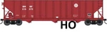100-TON 3-BAY Open Hopper, Bn Santa Fe, #616418, BOW-42867. Fixed Price $24.99.