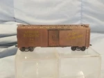 Vintage Ho Scale Athearn Union Pacific 40' Boxcar Up 187872 (missing Door). Fixed Price $5.62.