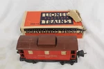 Lionel No. 2657X Caboose, Red/brown, Boxed (C-3). Fixed Price $35.99.