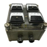 B-885AB3CC Abs Enclosure 3545 With (4) D-c Micro Amperes 0-200 Usa B885AB3CC. Fixed Price $103.94.