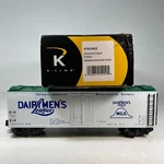 Line K762-8022 Gauge Dairyman's League Billboard Wood-sided Reefer Box. Fixed Price $44.99.