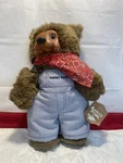 Robert Raikes Collectibles- Original 1989 Wooden Bear 17023 Lionel Train Engr.. Fixed Price $39.95.