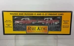 Rail King Mth Lines With 2 Ertl '57 Chevys Semi-scale Flat Car 30-7610 Nib. Fixed Price $30.99.