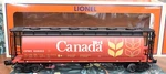 O-lionel 6-27110 Government Of Canada Cylindrical Grain Hopper Cpwx 606902 Ex. Fixed Price $99.95.