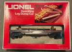 Lionel 6-9241 Gauge Pennsylvania Log Dump Car W Box & Operating Track. Fixed Price $35.00.