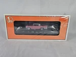 Lionel 6-36067 "king Auto Sales" Flat Car W/pink '57 Cadillac Eldorado, Nib. Fixed Price $79.95.