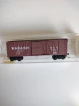 Micro-trains 28050 Scale 40' Outside-braced Box Car Single Door-wabash # 81510. Fixed Price $19.99.