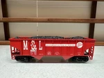 Weaver Minneapolis & St Louis Ultraline 2 Bay Ribbed Hopper Ln Rail Scale. Fixed Price $49.00.