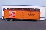 Crown Model Products Bireley's Orangeade Reefer #67115 (hi-rail) O-gauge. Fixed Price $19.99.