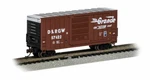 Bachmann 40' Hi-cube Boxcar Denver Rio Grande Western D&rgw #67422 18253. Fixed Price $47.98.
