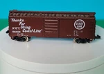 CB16: Atlas Coast Line Box Car #28205 :: Scale. Fixed Price $9.95.