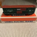 Lionel Famous American Railroad Southern Double Door Stock Car 6-7304. Fixed Price $22.98.