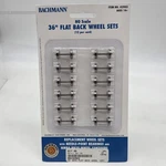 Bachmann 42903 Flat Back Wheel Sets 36" 12 Ho Scale Sealed. Fixed Price $24.95.