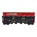 Lionel 6-9117 Black Alaska Railroad Covered Hopper Train Car Arr. Fixed Price $51.84.