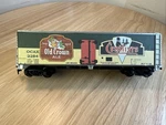 Custom Made Ho Scale Old Crown Lazy Aged Beer Billboard Reefer Centlivre. Fixed Price $33.00.