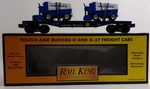 Mth 30-76037 Gauge Alaska Flat Car W/ 2 Zambonis Ln/box. Fixed Price $48.39.