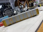 Union Pacific 89FT Bi-level Enclosed Auto Carrier Ho Scale Gold Line New. Fixed Price $65.00.