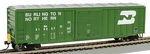 Bachmann 14902 Ho Scale Bn 50' Boxcar. Fixed Price $57.99.
