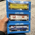 Life-like Reefer Car Ho Gauge 6PAK Item No. 8552 588. Fixed Price $59.00.