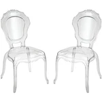 Atlas Lighting & Home SE11062-01S Vie En Rose Clear Chair, Set Of. Fixed Price $508.30.