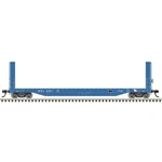 Atlas Master 20007109 Ho 52' Canadian Bulkhead Flat Car Montana Rail Link 61011. Fixed Price $52.74.