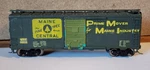 Maine Central Rr 40' Sd Boxcar 8150 Prime Mover W/ Kadee Metal Wheels Athearn Ho. Fixed Price $5.00.
