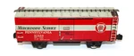 Marx 37959 7" Tin 4-WHEEL Box Car Prr Merchandise Very Nice. Fixed Price $16.99.