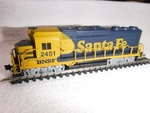 Scale Atlas Emd GP30, Bnsf, At&sf Santa Fe #2451, Dc Version, Merger Patch Job. Fixed Price $115.00.