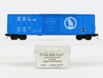 Scale Micro-trains Mtl/kadee 27070 Gn Big Sky Blue 50' Boxcar #138148. Fixed Price $21.95.
