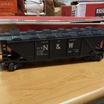 Lionel 6446-25 Norfolk & Western Gauge Black Hopper Freight Car W/original Box. Fixed Price $40.00.
