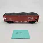 Ahm Roco L&n Louisville Nashville Dixie Line 7921 Coal Hopper Loaded Red. Fixed Price $13.79.