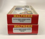 Scale Walthers Cement 100 Ton 2 Bay Covered Hopper Pack Undecorated New. Fixed Price $50.77.