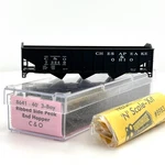 Roundhouse Scale 8641 Chesapeake Ohio Bay Rib Side End Hopper 73240 Kit. Fixed Price $12.99.