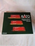 Kato Ttx Gunderson Maxi-iv Double Stack 3 Car Set Ferromex Containers 106-6188. Fixed Price $113.00.