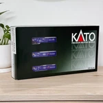Kato, Ho, 30-9055, 53' Gunderson Maxi Iv Double Stack Car Set, Pacer Bran, New. Fixed Price $142.00.