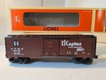 Vintage 1997 Lionel 6-29202 Santa Fe Capitan Boxcar Gauge 6464-497. Fixed Price $29.74.