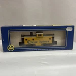 Ahm Vintage Ho Scale Extended Vision Caboose 5485-J Chessie Open Box. Fixed Price $8.00.
