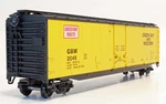 Athearn Ho Green Bay & Western 50' Plug Door Box Car Gbw 2406 Blue 1361 New. Fixed Price $14.00.