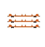 Micro Trains Scale 993 02 203 Csx Rail Repair Flat Car Pack. Fixed Price $115.00.
