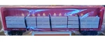 Lionel Csx Center Beam Flat Car 6-16381! Gauge Freight Lumber Wood Load. Fixed Price $39.95.