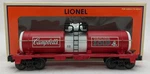 Lionel 6-26158 Campbell's Soup Tank Car Ln/box. Fixed Price $54.99.