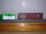 Bowser #55402 Pennsylvania X-32 50' Round Roof Box Car #59406 BUILT-UP1/87. Fixed Price $20.99.