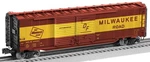 Lionel 17757 Milwaukee Road Scale 50' Double Boxcar With End Doors -new-nr. Fixed Price $42.95.