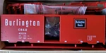 Intermountain Ho Scale 40' Burlington Box Car #43228 Cb&q PS-1 Kit 40406-04. Fixed Price $17.99.