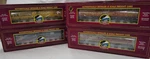 M.t.h.*****lot Of 4--O Gauge- 20 Gal Compartment Tank Cars--awesome LOT#5. Fixed Price $175.00.