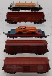 American Flyer Vintage Gauge Assorted Freight Cars: 715, 942, 974, 24216. Fixed Price $167.89.