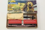 Ho Scale Athearn 1409 50' Flat Car W/ 2 Van Trailers Santa Fe National Atsf Kit. Fixed Price $15.89.