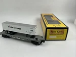 Mth King Gauge 30-7616 Norfolk Southern Flat Car W/trailer #60368. Fixed Price $39.95.